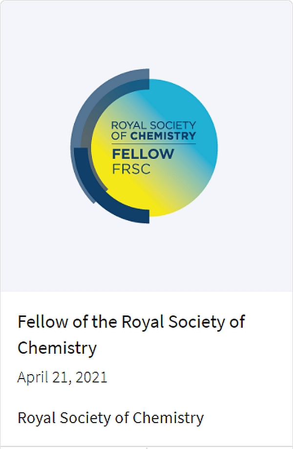Fellow of the Royal Society of Chemistry